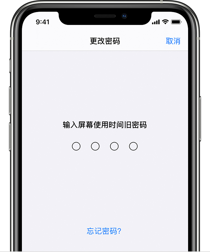 浦口苹果手机维修分享iOS 14 忘记屏幕使用时间密码怎么办 
